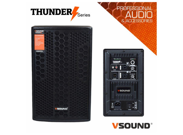 VSOUND Coluna amplificada profissional 8 VSOUND Coluna amplificada profissional 8